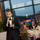 The author trying not to implode from stage fright.